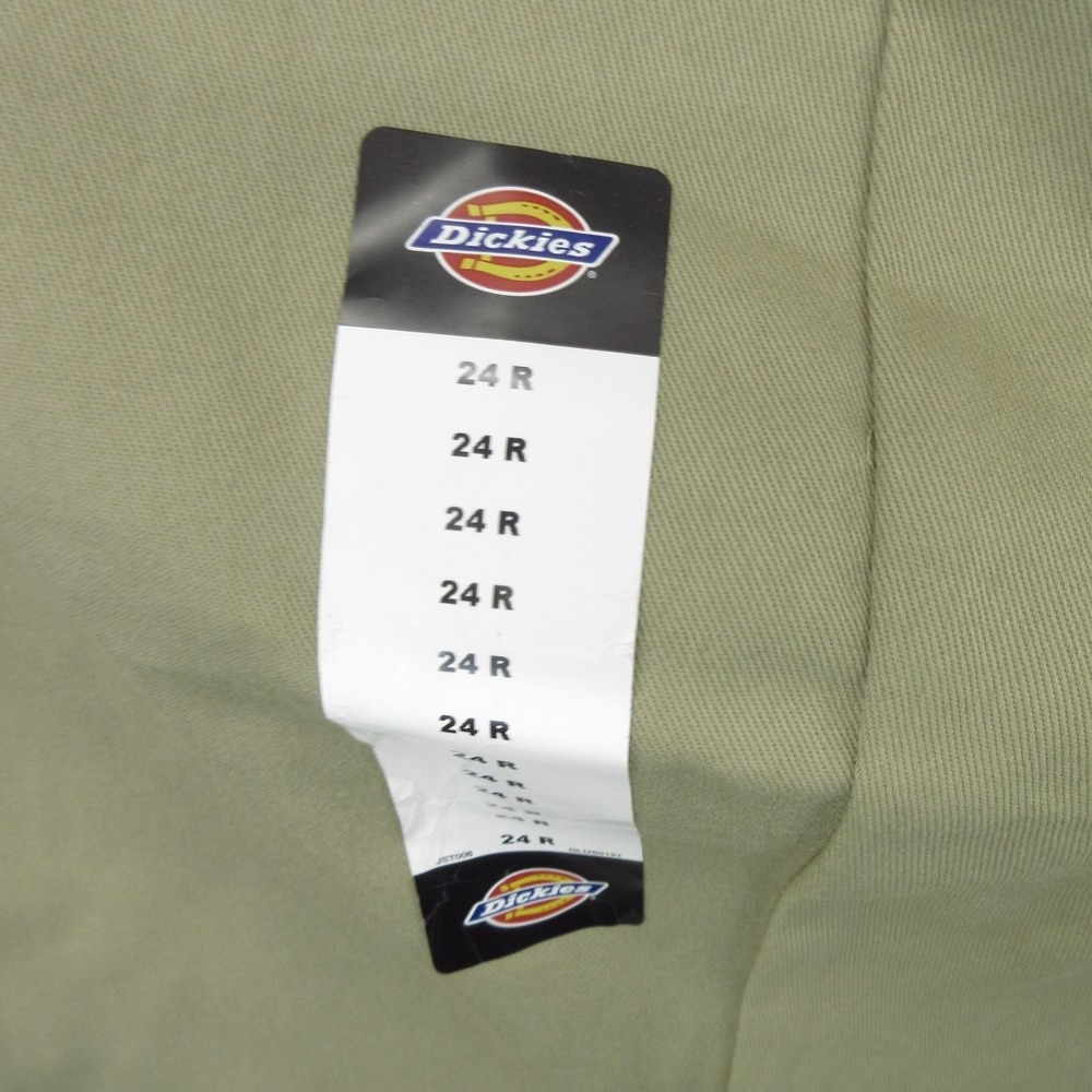 Dickies 774 Work Pants Womens 24 Regular Straight Leg Low Rise Stain Release New - Picture 5 of 12